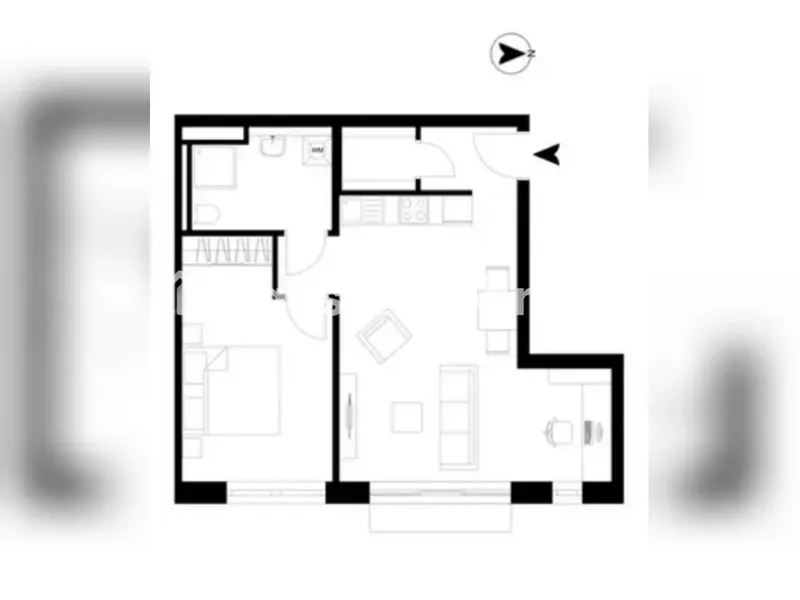 Tauschwohnung: Berlin Mitte: 2-Zimmer-Neubau-Wohnung — photo 1